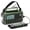 Green with Black, variant on Emergency Solar Hand Crank Radio Am/fm/sw Noaa Weather Alert Flashlight Reading Lamp Sos Alarm For Home Outdoor Hurricane