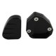 thumbnail image 3 of Kit de almohadillas ensanchadas para trípode de soporte lateral, accesorios para motocicletas, piezas de reparación de aluminio Negro, 3 of 9