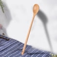 thumbnail image 5 of Ongmies Tableware Clearance Wooden Spoon Fork Kitchen Cooking Utensil Tools Soup Teaspoon Tableware Kitchen Clearance Khaki, 5 of 6