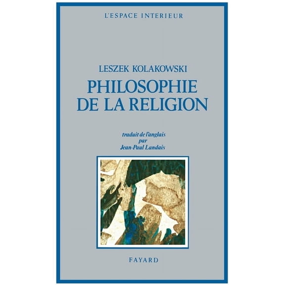 Philosophie de la religion, (Paperback)