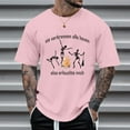 thumbnail image 4 of Haut à Manches Courtes Imprimé Thème Halloween pour Homme Col Rond Décontracté Graphique Feu Grande Taille Couleur Unie, 4 of 6