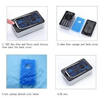 Mini Cooli 5th Generation Mini Portable Usb Rechargeable Handheld Air Conditioner Summer Cooler Fan Batteries Powered No Leaf Fan Walmart Com Walmart Com