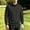 Dark Gray, variant on VgaVtl Men's Sweatshirts Pullover Long Sleeve Fall Winter Regular Officewear Mens Tops Leisure Solid Collared Zipper