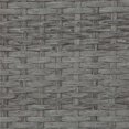 thumbnail image 3 of Bowery Hill Contemporary Rattan and Glass Top Outdoor End Table in Light Gray, 3 of 7