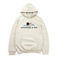 thumbnail image 3 of Everything Is Fine Melted Snowman - Hoodie, 3 of 6