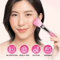 thumbnail image 3 of Pana Pink Heart Shaped Powder and Cheek Makeup Brush, 3 of 5