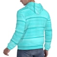 thumbnail image 6 of Daiia Turquoise Wooden for Men's Fashion Hoodies & Sweatshirts with Kangaroo Pocket Hooded Sweatshirt Breathable & Moisture Wicking-X-Large, 6 of 7
