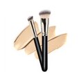 thumbnail image 1 of Paquete de 2 brochas para base Rewera con brocha de maquillaje redonda inclinada y brocha mini para corrector en ángulo, brocha plana para contorno de nariz, 1 of 5