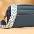 thumbnail image 2 of Bolso de asa para mujer Bolso de hombro de cuero casual Bolso de mano vintage (Azul), 2 of 6