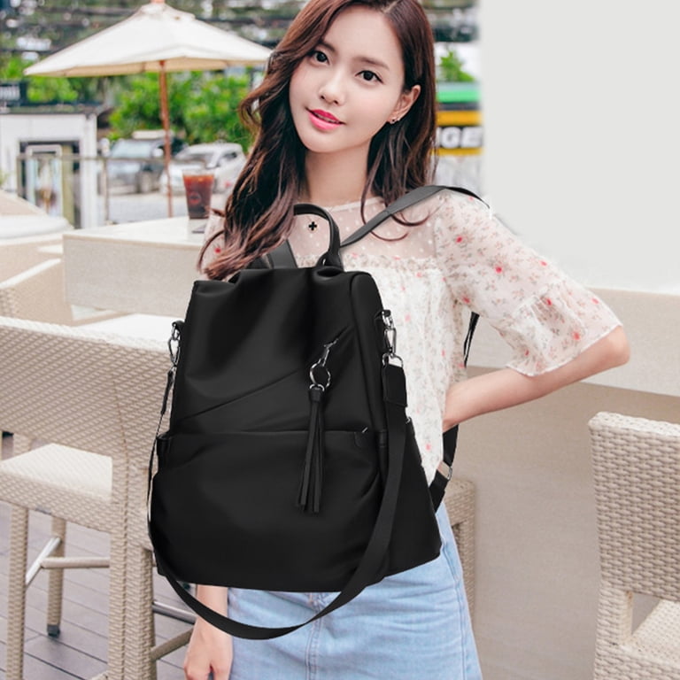 Anti Theft Backpack Purse for Women, Nylon Backpack Purse  display picture 1