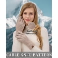 thumbnail image 2 of Guantes de Invierno REACH STAR Térmicos de Tejido con Pantalla Táctil 2 Pares, 2 of 7