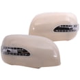 thumbnail image 2 of Ikon Motorsports Compatible with 05-07 Lexus GS430 00-06 LS430 Side Mirror Outer Shell Replacement & LED, 2 of 7