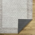 thumbnail image 2 of Livabliss x Our PNW Home Rainier Cottage Border Washable Runner Area Rug, 2'7" x 10', Cream/Tan, 2 of 10