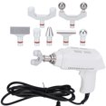 thumbnail image 3 of Electric Spine Chiropractor, Muscle Relaxation Electric Impulse Gun Soft 8 Interchangeable Heads 9 Gears Joint Relief with Storage Box for Body Treatment US Plug 110V, 3 of 7