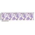 thumbnail image 3 of Ambesonne Purple Fabric by the Yard Upholstery, Botanical Floral Drawings, 10 Yards, White Multicolor, 3 of 5