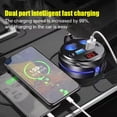 thumbnail image 4 of 120W USB Car Charger For Cigarette Lighter 4 in 1 Phone Charge Car Quick к> н бξ, 4 of 8