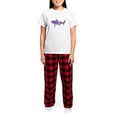 thumbnail image 4 of CafePress - Shark Pajamas - Women's Short Sleeve Print T-Shirt and Pants Light Cotton Pajama Set, 4 of 7