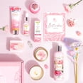 thumbnail image 2 of Set de baño y cuerpo de regalo LUCOTIYA con aceite esencial de rosa para mujer, 2 of 7