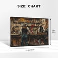 thumbnail image 4 of 8x12 inch Men Room Decor Cowboys On Tavern Frameless Canvas Painting,Classic Bar,Tavern Wall Art Decor Poster & Prints,Exquisite Cowboys & Tavern Modern Picture Canvas,Gift For Cowboys Lover, 4 of 6