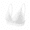A1_White, variant on Lace Bralette for Women Spaghetti Strap Wireless Bralettes Non Padded Bralette V Neck Minimizer Bra Floral Triangle Bra Plunge Lightly Lined Full Coverage Lace Floral Underwear Black L