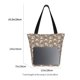 thumbnail image 3 of Fotbe Raccoon Bolsa de Playa con Estampado, Bolsa de Hombro, Bolsa de Mano Espaciosa, Bolsa de Viaje Ligera, Bolsa de Compras Versátil, 3 of 6