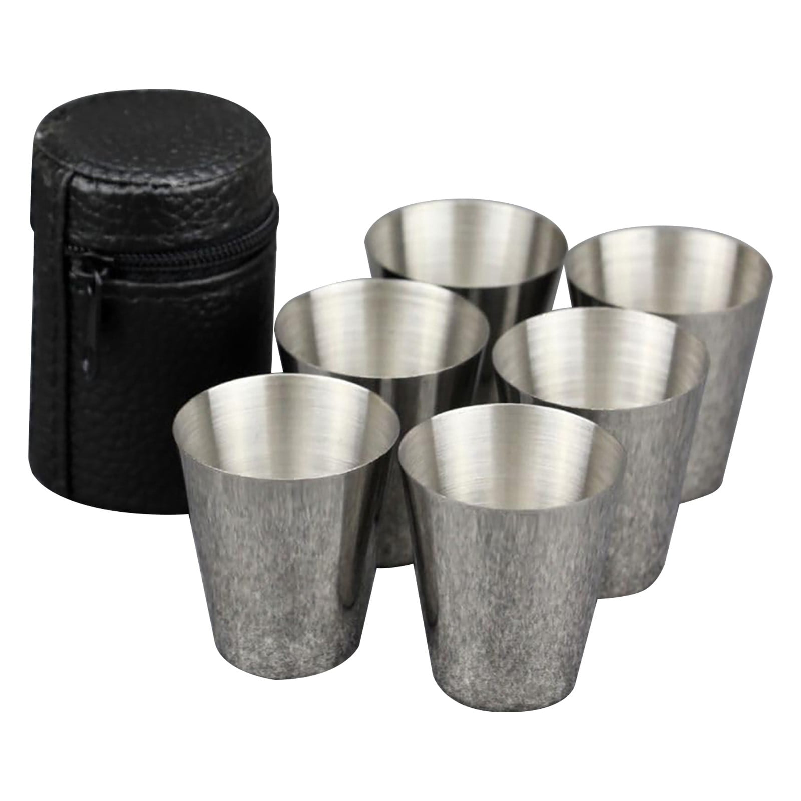 GCTWFYK 8-Pack Stainless Steel Shot Glasses - 2.36 Oz Unbreakable Metal Cups For Bar, Home & Travel - View #6