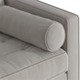 thumbnail image 4 of Pemberly Row Modern / Contemporary Performance Velvet Sofa in Silver, 4 of 6