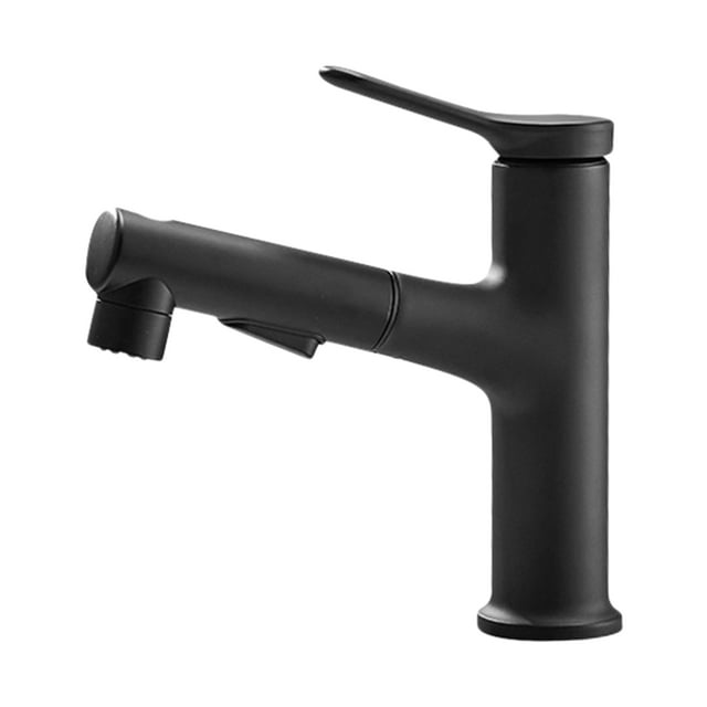 Pull Out Kitchen Faucets With 3 Spray Modes Single-Handle 23 Inch Pull Down Bathroom Sink Sprayer Faucet Ceramic Valve Hot and Cold Water Mixer Water Tap