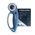 thumbnail image 2 of Fiskars 45mm Loop Handle Rotary Cutter, Mountain Haze (Light Blue), 2 of 9