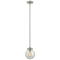 thumbnail image 3 of Hinkley Lighting 3128CM Congress 9-1/4" 1 Light Incandescent Mini Pendant,Chrome, 3 of 7