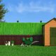 thumbnail image 2 of PTOOTP - 1 rollo de seto artificial para valla, pantalla de privacidad, pared de enredadera para balcón, patio exterior (hojas de manzana), 2 of 7