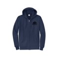 thumbnail image 1 of Gravity Outdoor Co. Zip-Up Hoodie - Navy - Black Logo - Small, 1 of 2