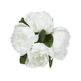 thumbnail image 3 of DesignOvation Pivoines artificielles de table 17,8 cm de haut dans un vase en verre, 3 of 8