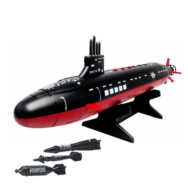 Modèle de sous-Marin Nucléaire Sonore 1:350 Simulation de Combat sous-Marin Modèle d'Exposition Scientifique Militaire