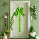 thumbnail image 4 of St. Patrick's Day Bow Decoration For Kitchen Cabinet Doors Green Four Leaf Clovers Bow, 4 of 8