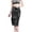 Black, variant on Fgnfyis Leather Pencil Skirt Women Shiny Split Party Lady Glossy Pu Skirt Skirts for Women B S