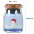 thumbnail image 5 of Gymnture christmas Sand Art Bottle with Cork Stopper Clear Sand Art Bottle Sand Storage Jar Gift Craft, 5 of 10