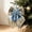 63#Blue, variant on Christmas Sequined Velvet Bow Ornament, Gradient Glitter Bow for Tree and Fireplace Decoration, Wrinkle Resistant Hanging Bow for Party and Wedding, Reusable Holiday Bow Decor Gift