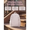 thumbnail image 5 of Spencer Laptop Backpack Nylon Backpack Purse for Women, Casual Lightweight Daypack Travel Bag with 14 inch Laptop Compartment, 5 of 9