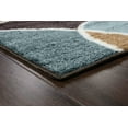 thumbnail image 4 of Better Homes & Gardens Geo Waves Indoor Accent Rug, Blue|Brown, 1'11"x3', 4 of 6