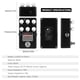 thumbnail image 2 of Pedal de efecto MOSKYaudio CLASSIC M-SHALL Simulador de altavoz Simulador de gabinete Pedal de efecto de guitarra Simulación de altavoz para bajo de guitarra TOMSHOO Pedal de efecto, 2 of 6
