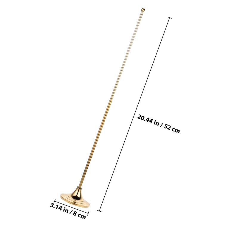 DEEPCRAFF Small Table Flag Stand with Telescopic Stainless Steel Pole ...