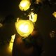thumbnail image 5 of Cadena de luces LED de ratán rosa de 9,8 pies y 20 luces de flores de polietileno, perfectas para decoración navideña y coronas de bricolaje, 5 of 5