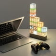 thumbnail image 5 of Lámpara de escritorio con bloques de construcción de Minecraft, lámpara de mesa de costura DIY, juguetes, luz nocturna USB, regalos, 5 of 5