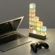 thumbnail image 5 of Lámpara de escritorio con bloques de construcción de Minecraft, lámpara de mesa de costura DIY, juguetes, luz nocturna USB, regalos, 5 of 5