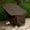 Chocolate, variant on KoverRoos Weathermax Adirondack Chair Cover