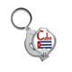 thumbnail image 1 of Cuba bandera nacional rojo patron azul Cortador de uñas trimmer, 1 of 3