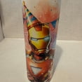 thumbnail image 5 of Iron Man Birthday Tumbler, Superhero Stainless Steel 20 - ounce Sublimation Cup, 20 oz, 5 of 5