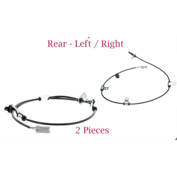 2 x ABS Wheel Speed Sensor Rear Left / Right Fits: Suzuki Grand Vitara 2006-2013
