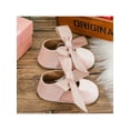thumbnail image 3 of Baby Girls Mary Jane Shoes Soft Sole Ballet Slippers Bow Princess Newborn Dress Wedding Flat Shoes, 3 of 8